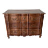 antique traditional walnut commode