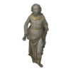 th century carved saint figurine