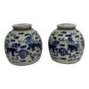 ming style ginger jars a pair