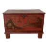 th century chinoiserie painted trunk