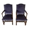 late th century antique arm chairs a pair