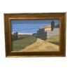 st hilaire view painting framed