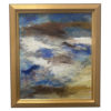 s misty waters painting framed