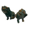 vintage chinese foo dogs a pair