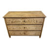 late th century hand painted chest of drawers