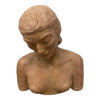 vintage terracotta bust