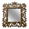 s italian gilded mirror