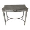 s french faux finish console table