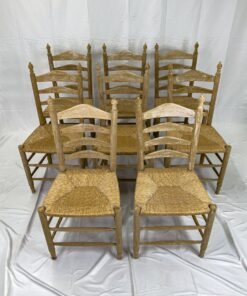 Vintage Worship Chairs, Set of 8