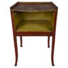 20th Century Hand Painted Red Chinoiserie Side Table