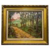 1920's Oil Painting on Board of Landscape