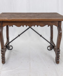19th Century Small Spanish Trestle Table