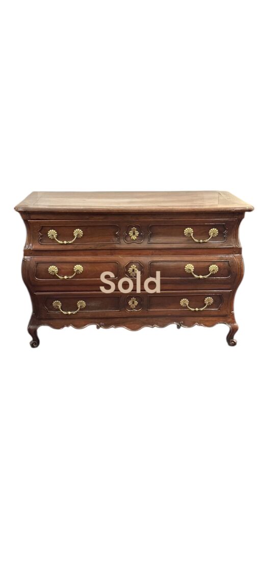 19th Century Three Drawer Provincial Commode