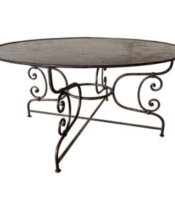 Large Steel Bistro Table