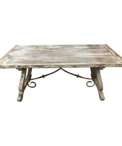 Late 19th Century Painted Dining Table
