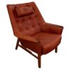 Tove & Edvard Kindt-Larsen Leather Lounge Chair