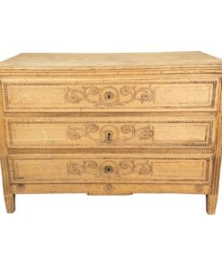 Antique Carved Chest of Drawers from Belgium