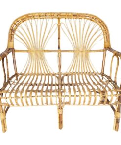 Vintage Rattan Sofa from France