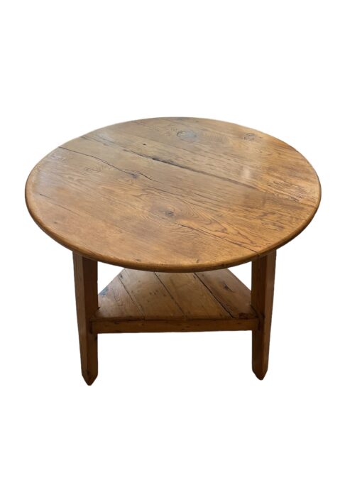 19th Century English Pine Cricket Table