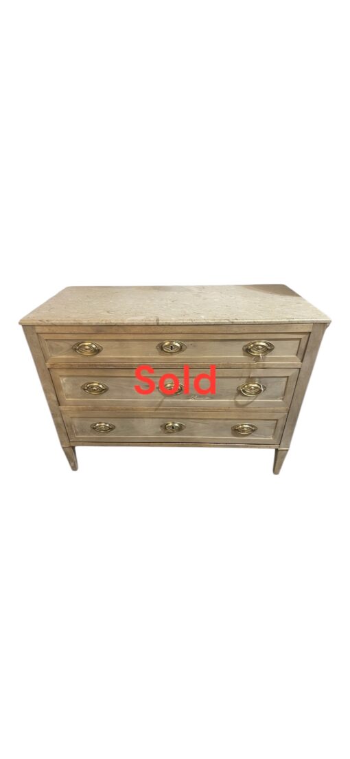 18th Century Bleached Gustavian Commode