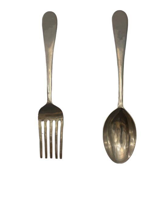 Mid Century C. Jere Fork and Spoon Sculpture 3