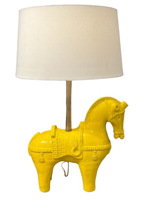 Aldo Londi for Bitossi Italian Horse Lamp 3