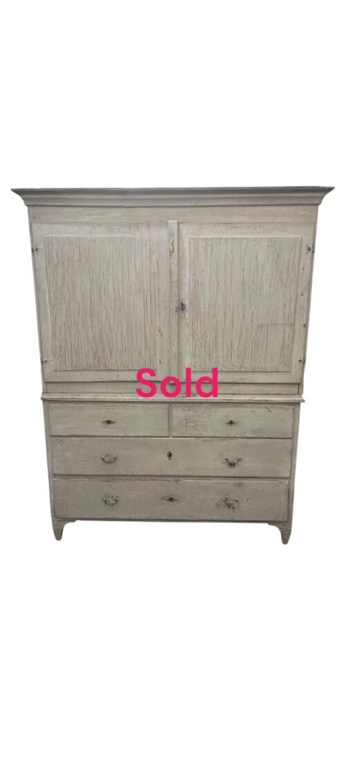 18th Century Swedish Linen Press