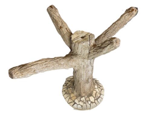 20th Century Faux Bois Tree Stand