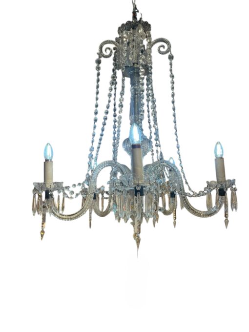 19th Century Irish Crystal Chandelier