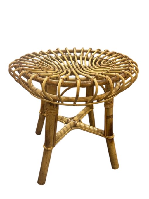 Franco Albini Bamboo Stool 1960's Italy