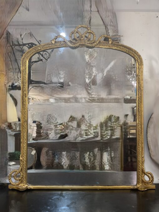 Antique Giltwood Mirror
