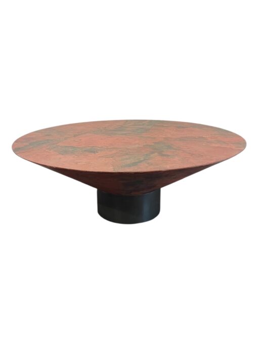 Italian Round Coffee Table from Cantoni